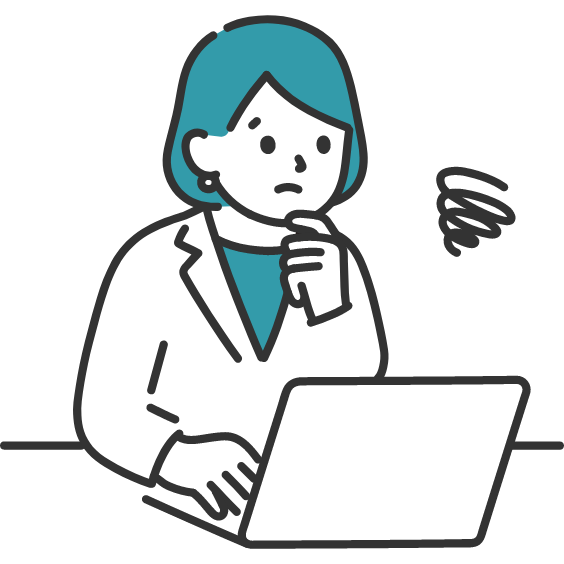 悩んでいる女性